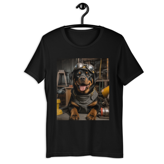 Rottweiler AutoMechanic Unisex t-shirt