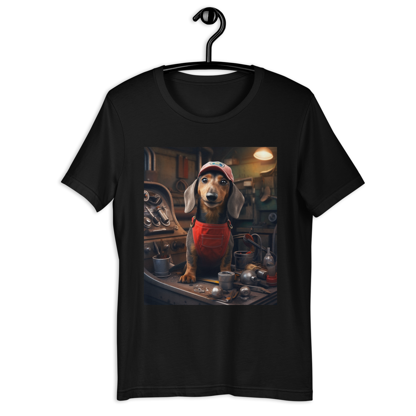 Dachshund AutoMechanic Unisex t-shirt