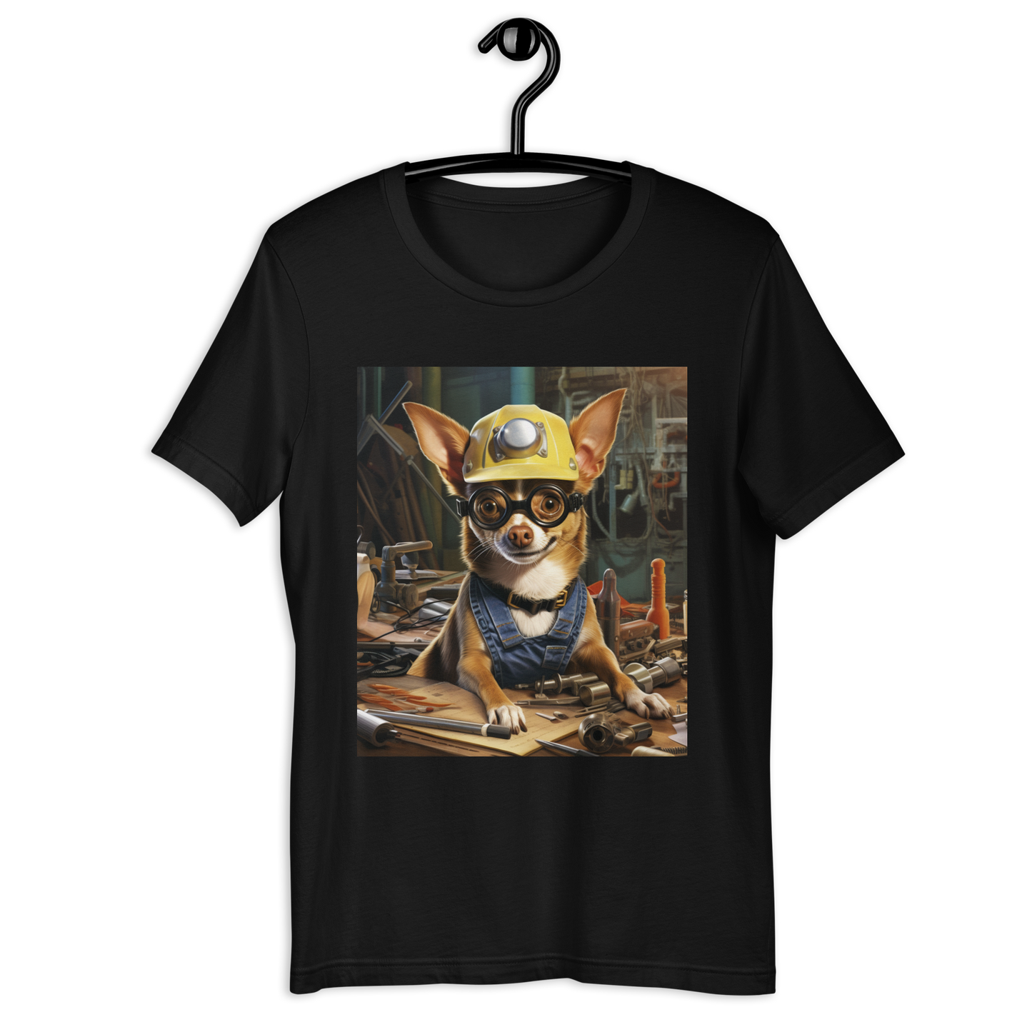 Chihuahua AutoMechanic Unisex t-shirt