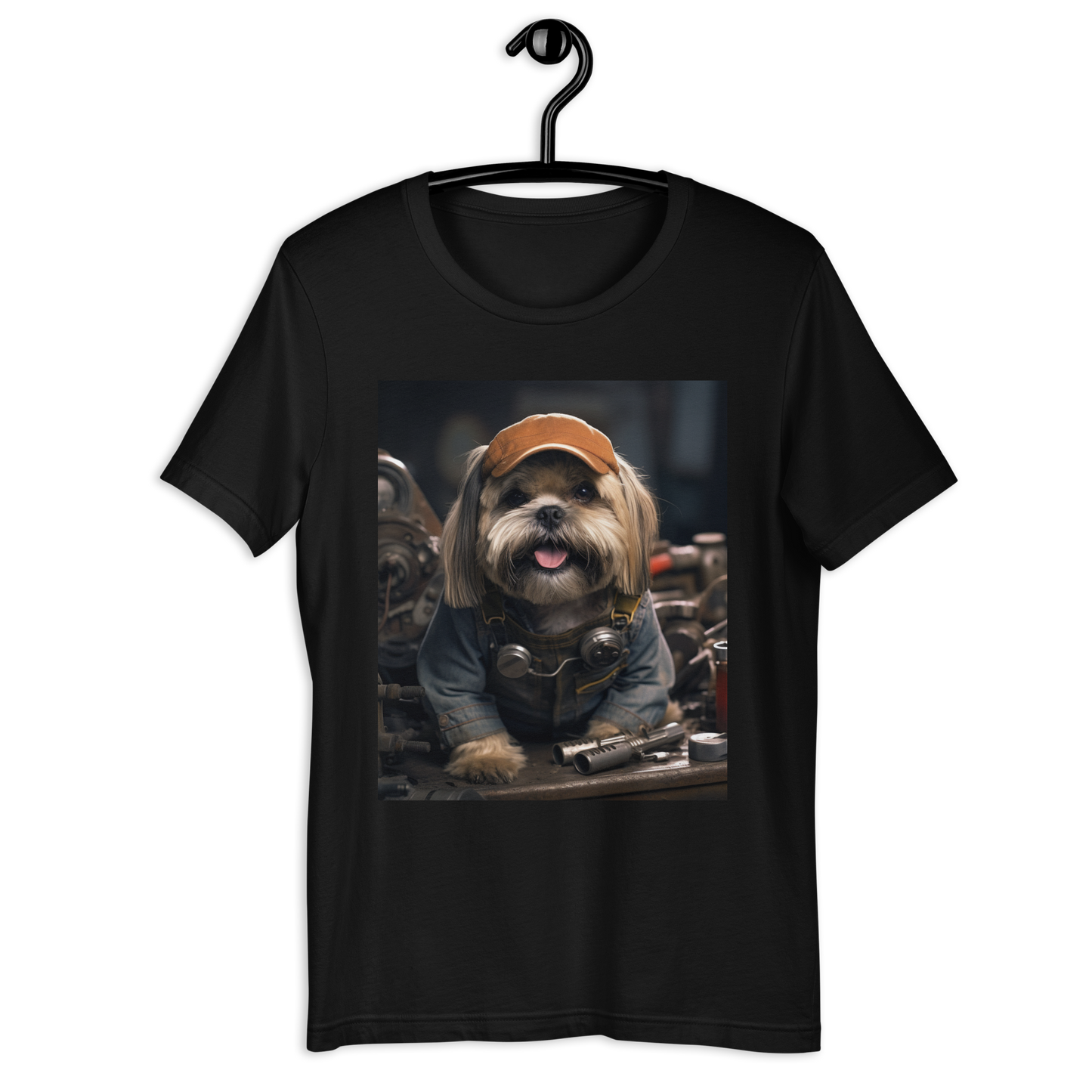 Shih Tzu AutoMechanic Unisex t-shirt