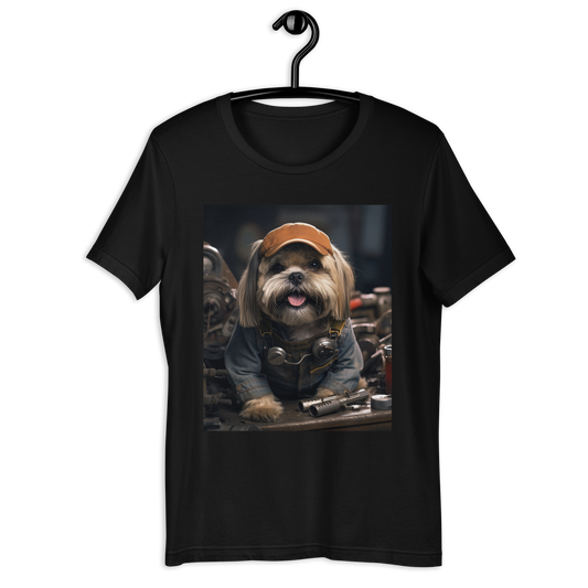 Shih Tzu AutoMechanic Unisex t-shirt