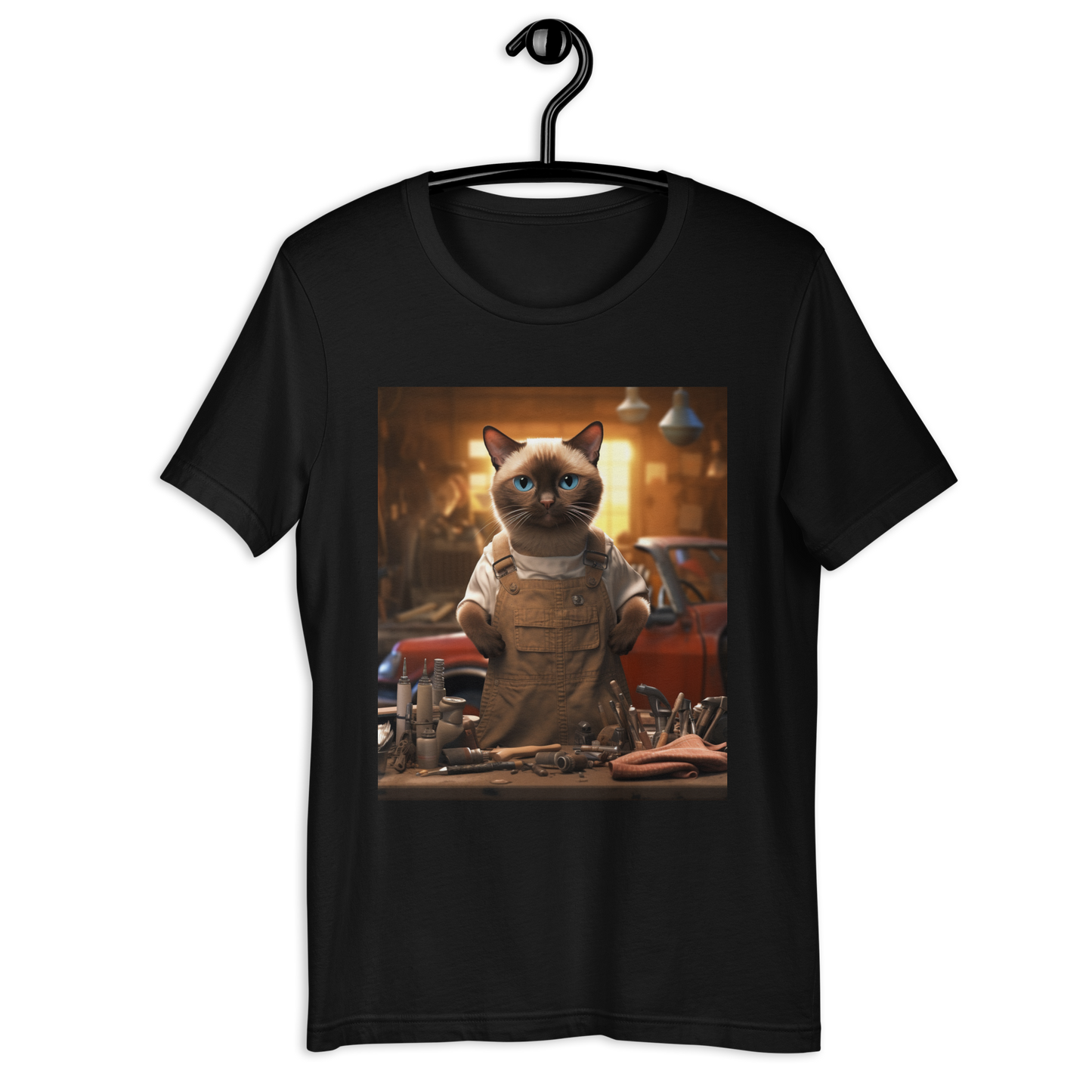 Siamese AutoMechanic Unisex t-shirt