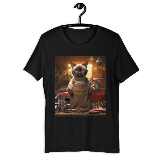 Siamese AutoMechanic Unisex t-shirt