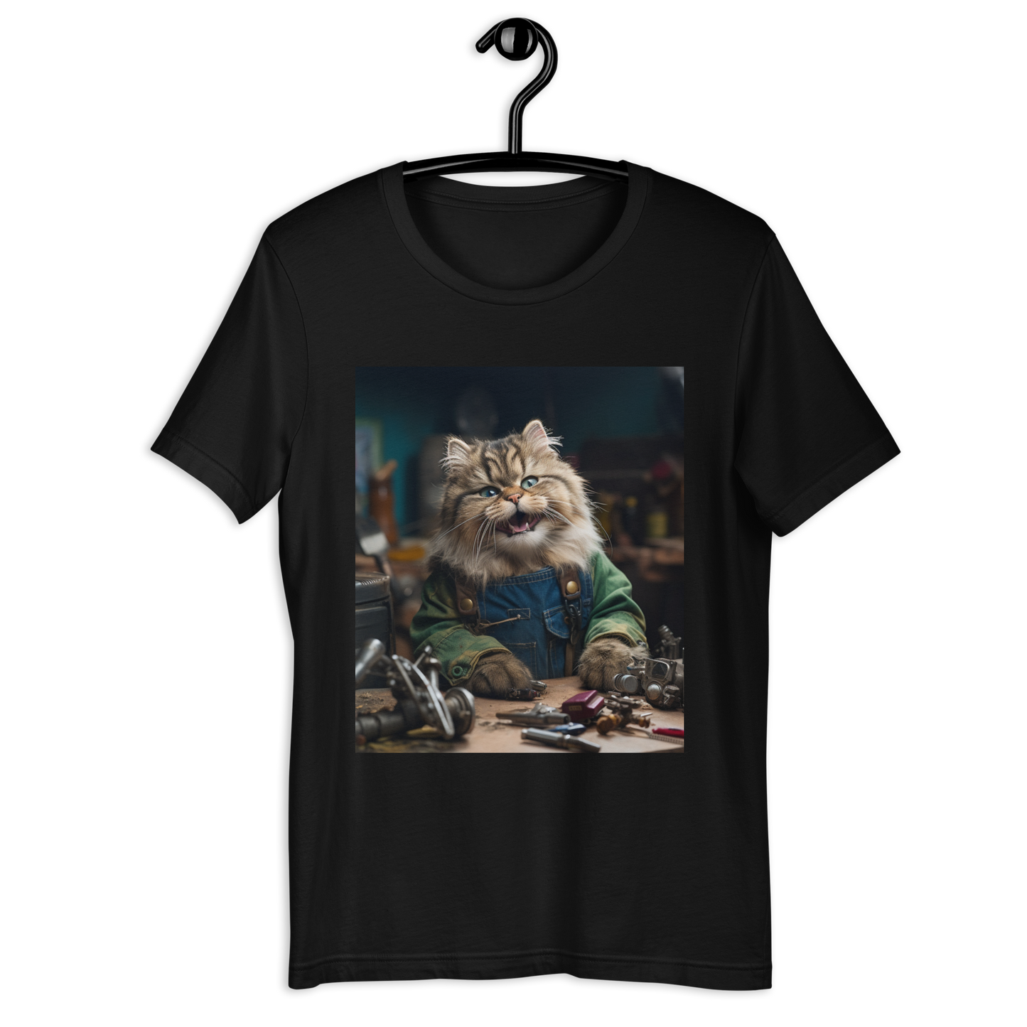 Maine Coon AutoMechanic Unisex t-shirt