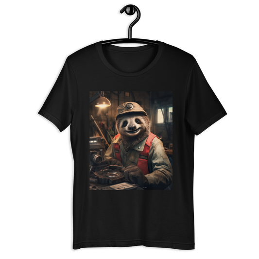 Sloth AutoMechanic Unisex t-shirt