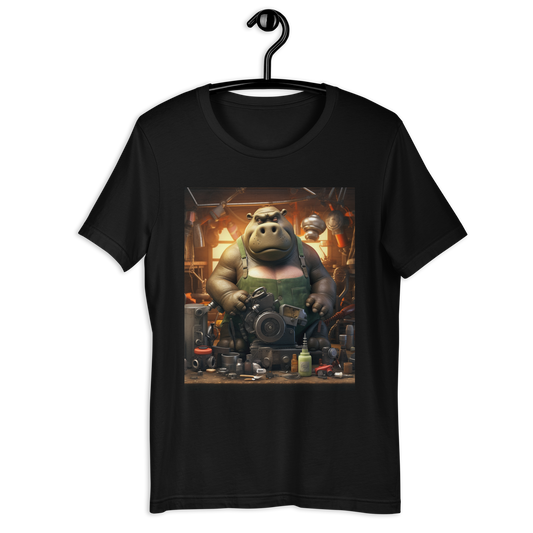 Hippo AutoMechanic Unisex t-shirt