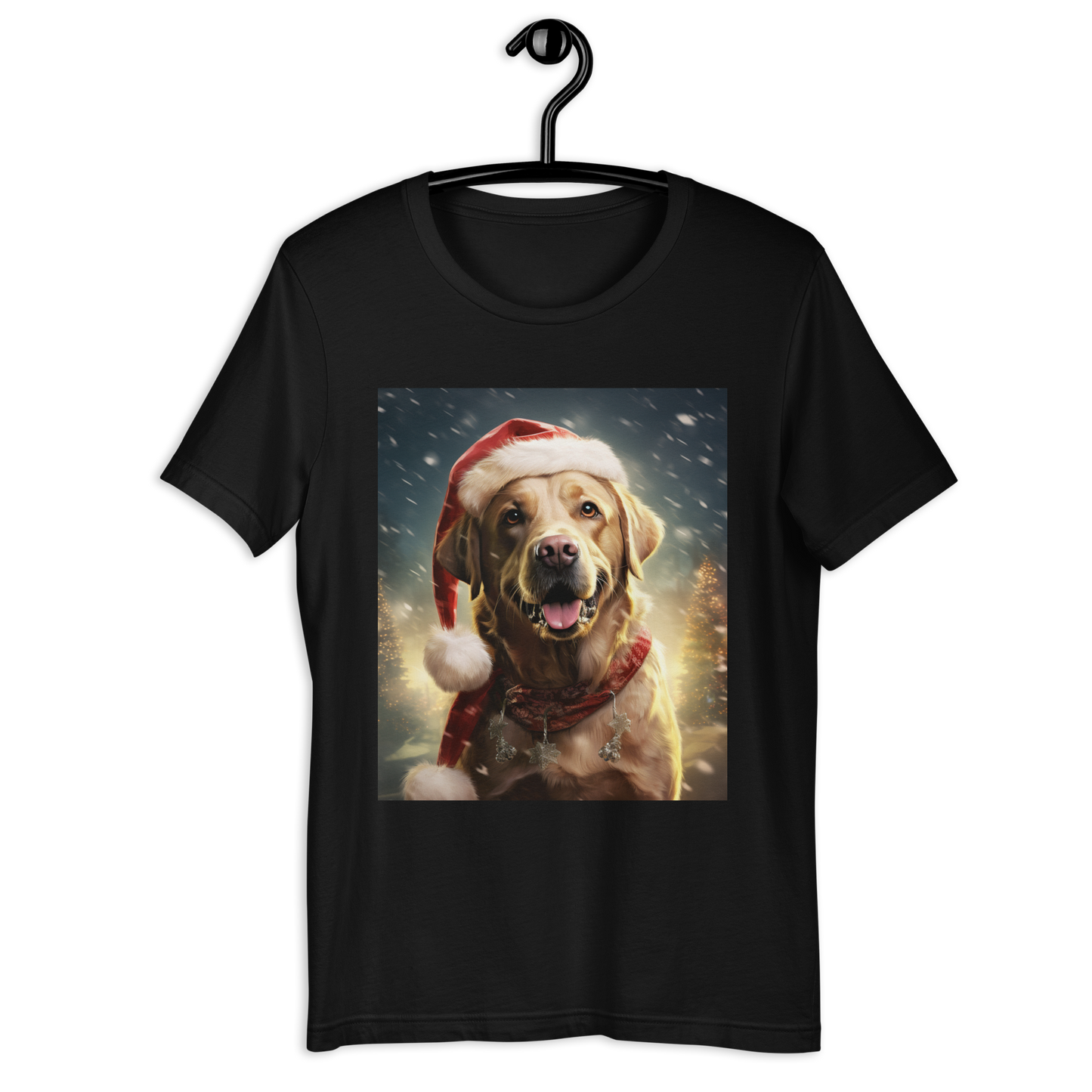 Labrador Retriever Christmas Unisex t-shirt