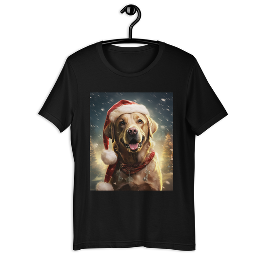 Labrador Retriever Christmas Unisex t-shirt