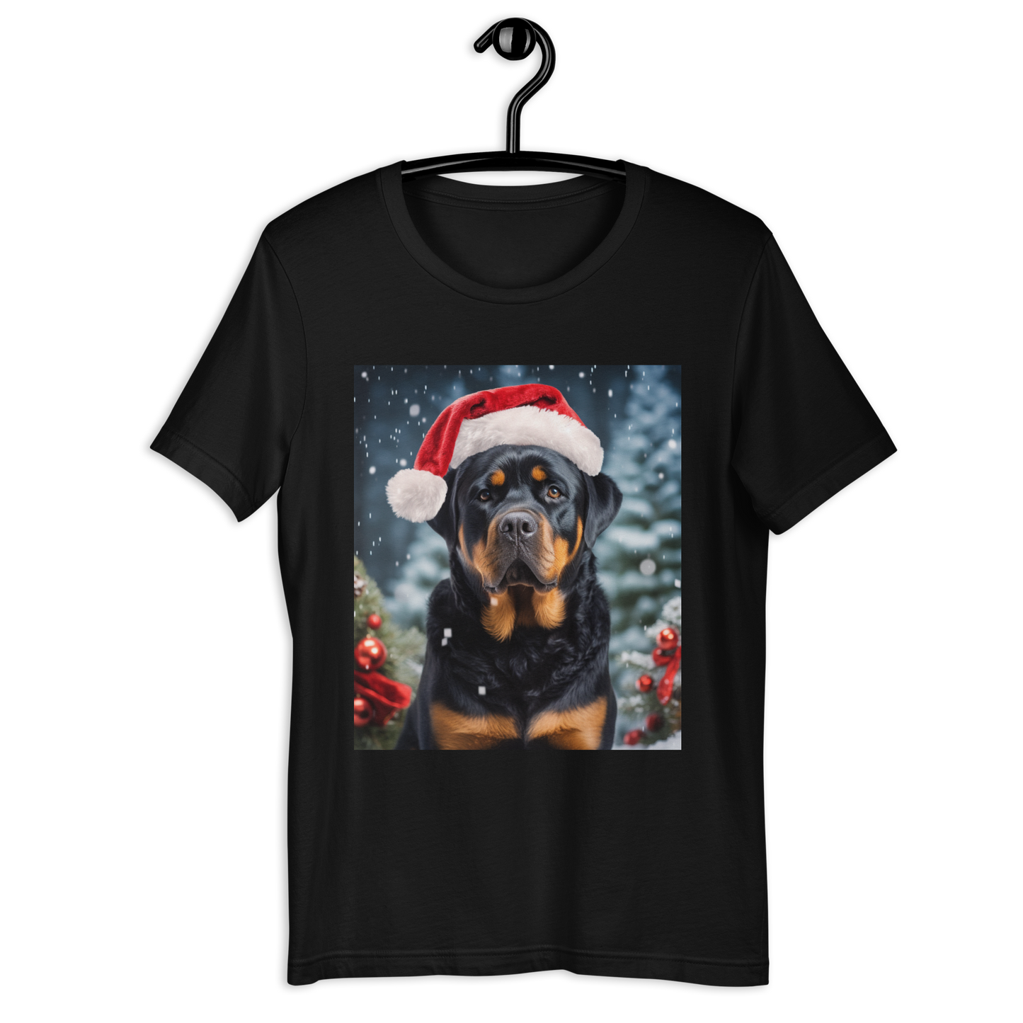 Rottweiler Christmas Unisex t-shirt