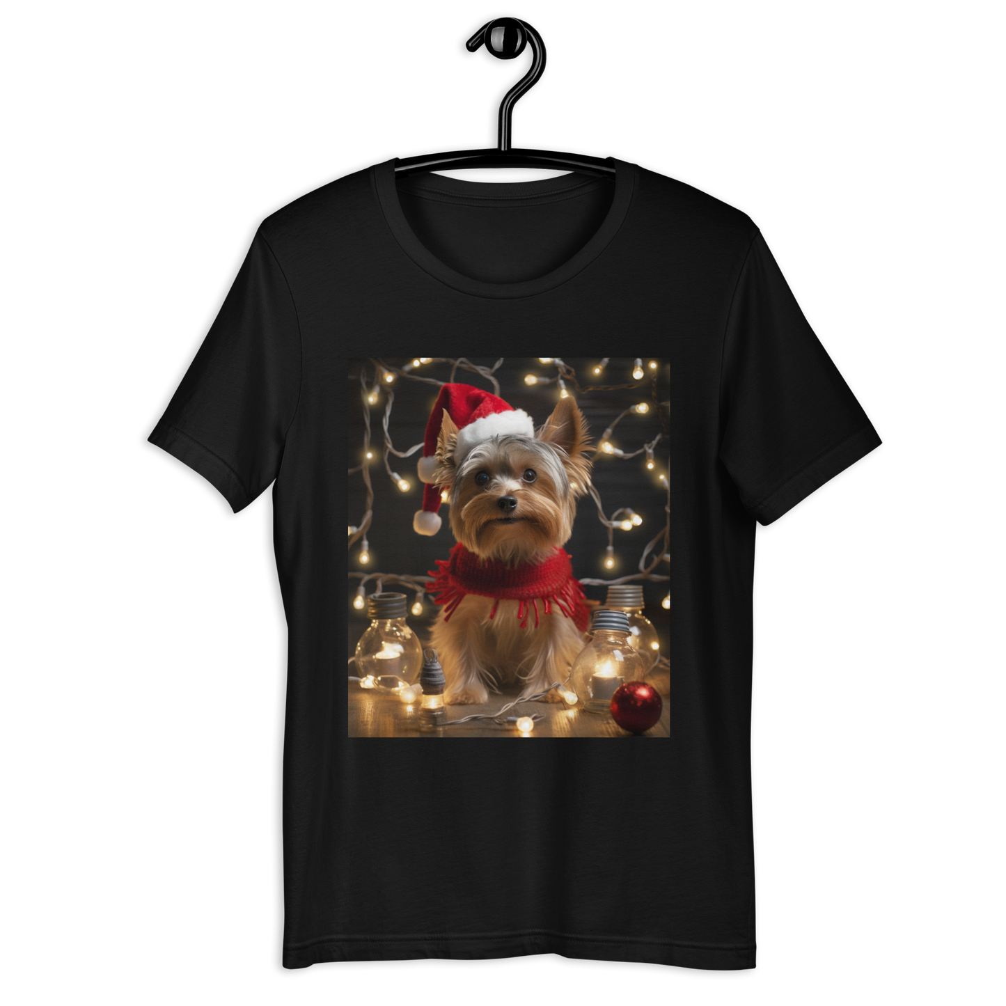 Yorkshire Terrier Christmas Unisex t-shirt