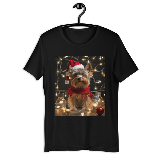 Yorkshire Terrier Christmas Unisex t-shirt