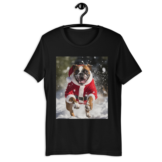 Boxer Christmas Unisex t-shirt