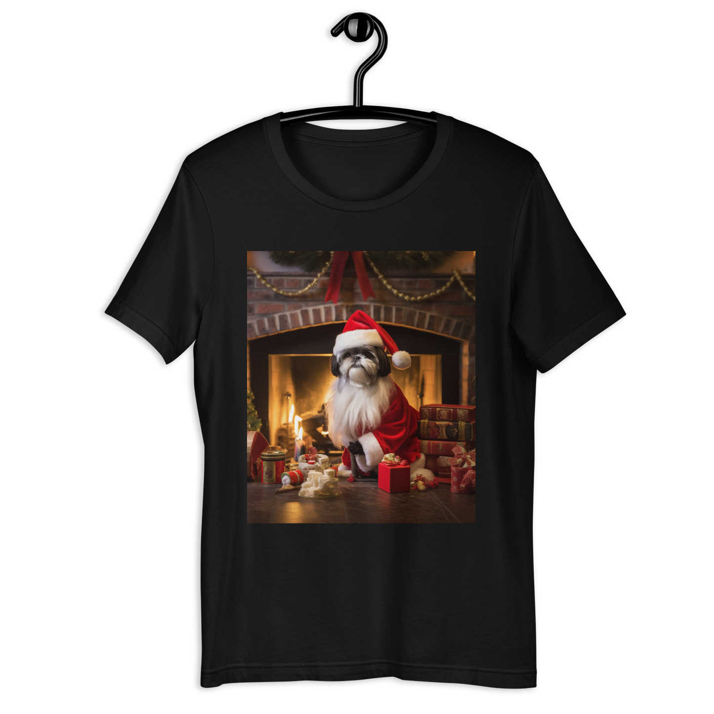 Shih Tzu Christmas Unisex t-shirt