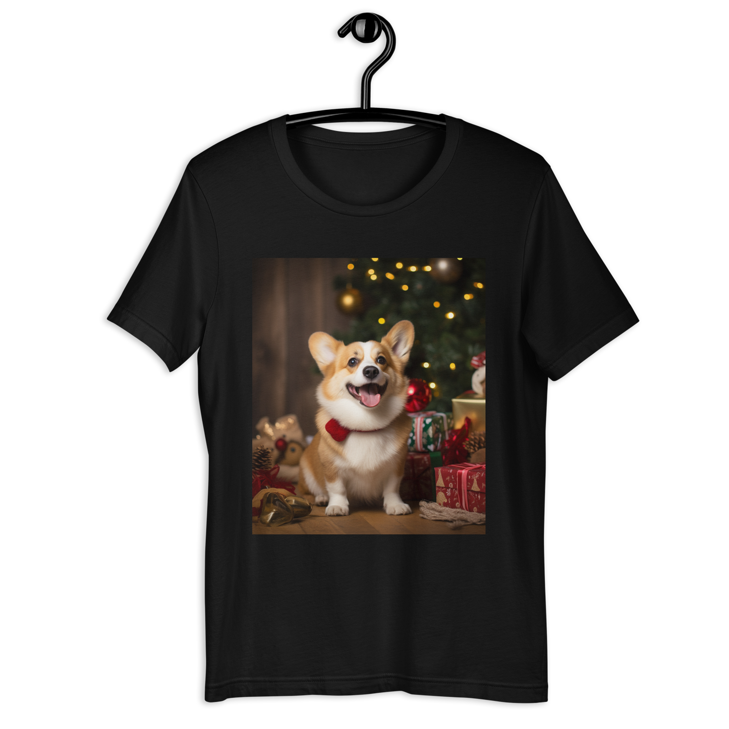 Pembroke Welsh Corgi Christmas Unisex t-shirt