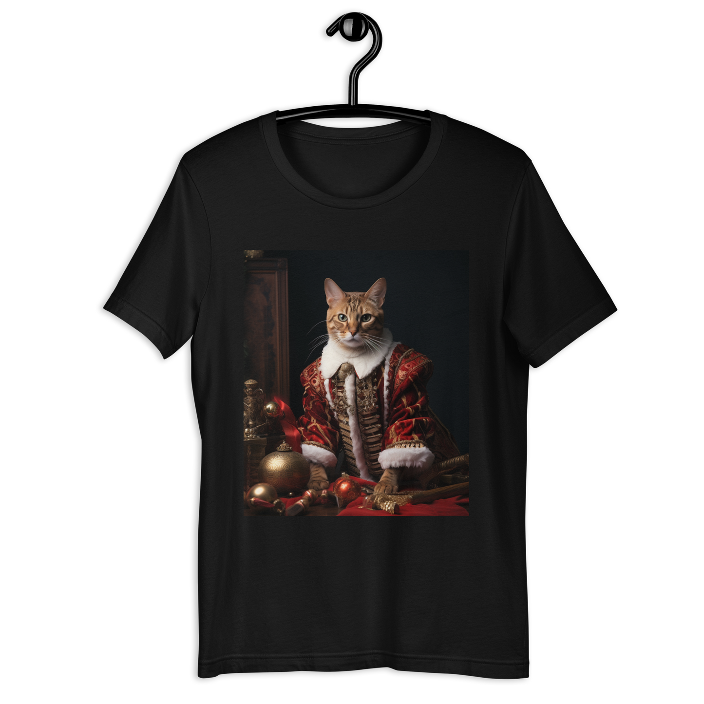 Domestic Shorthair Christmas Unisex t-shirt