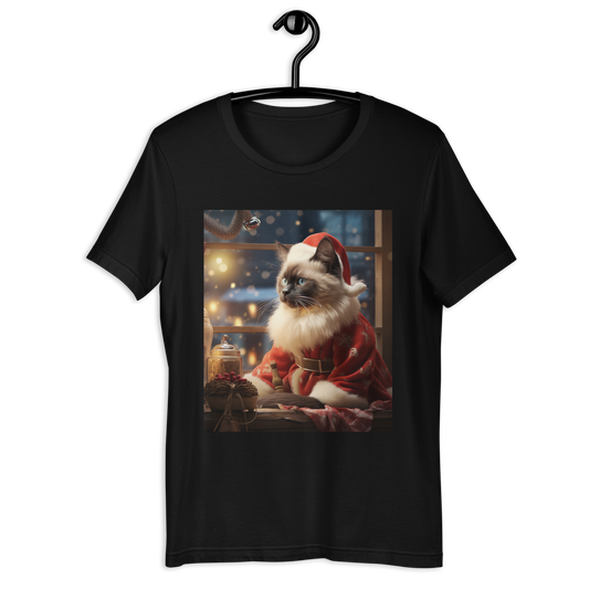 Siamese Christmas Unisex t-shirt