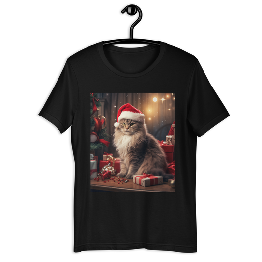 Maine Coon Christmas Unisex t-shirt