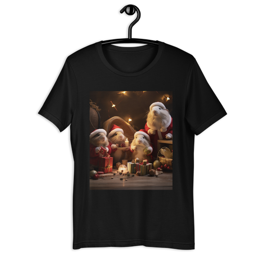 Guinea Pigs Christmas Unisex t-shirt