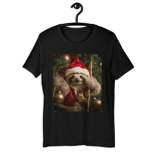 Sloth Christmas Unisex t-shirt