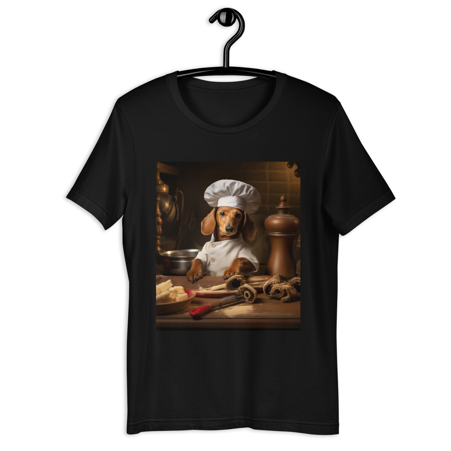 Dachshund Chef Unisex t-shirt