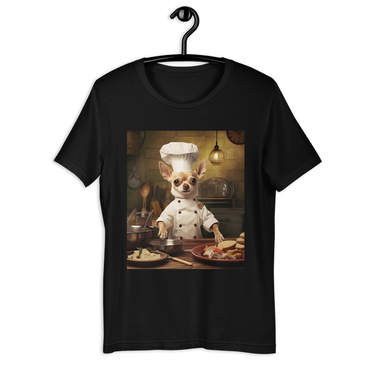 Chihuahua Chef Unisex t-shirt
