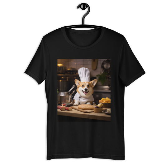 Pembroke Welsh Corgi Chef Unisex t-shirt