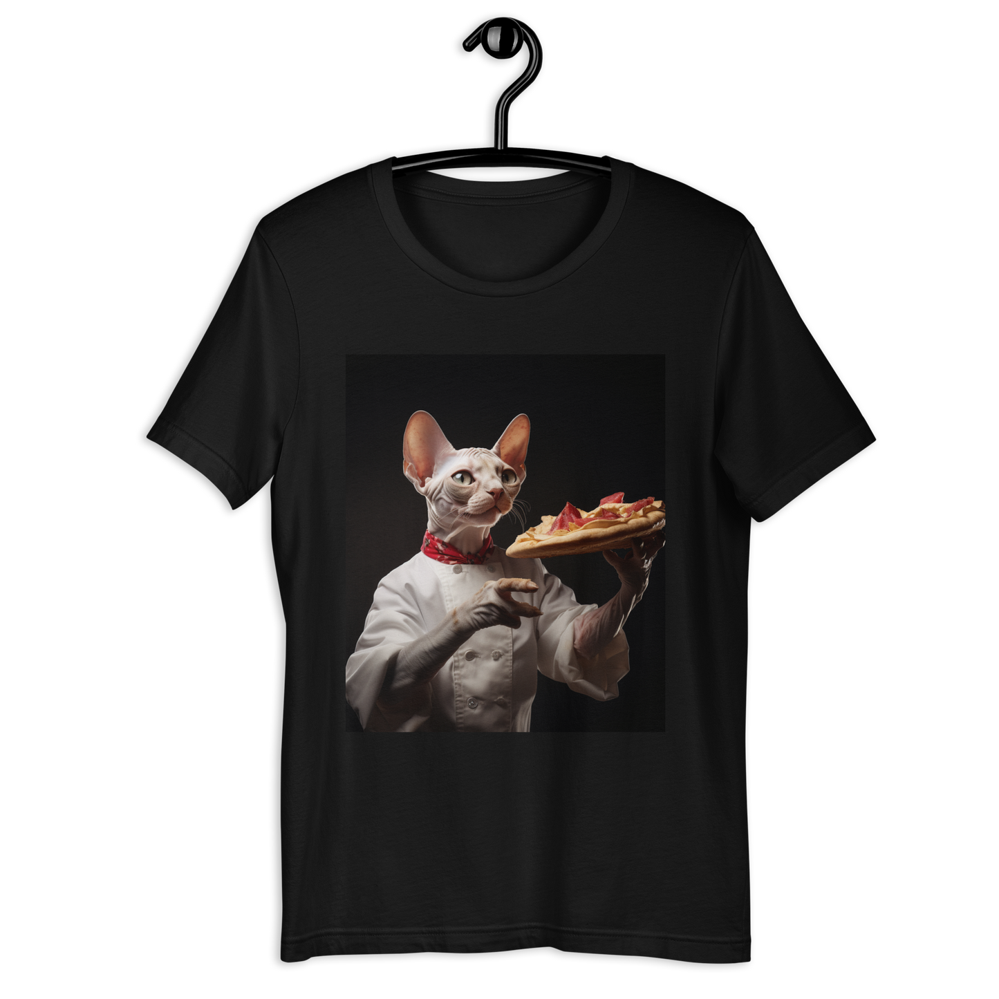 Sphynx Chef Unisex t-shirt