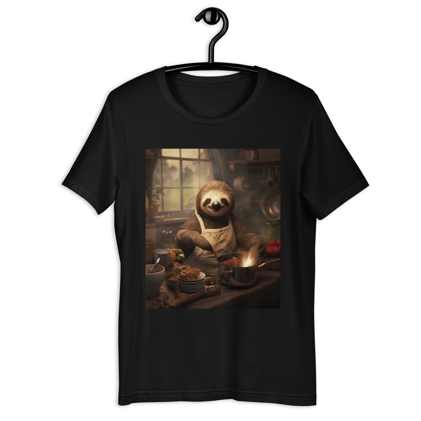 Sloth Chef Unisex t-shirt