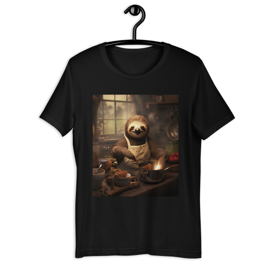 Sloth Chef Unisex t-shirt