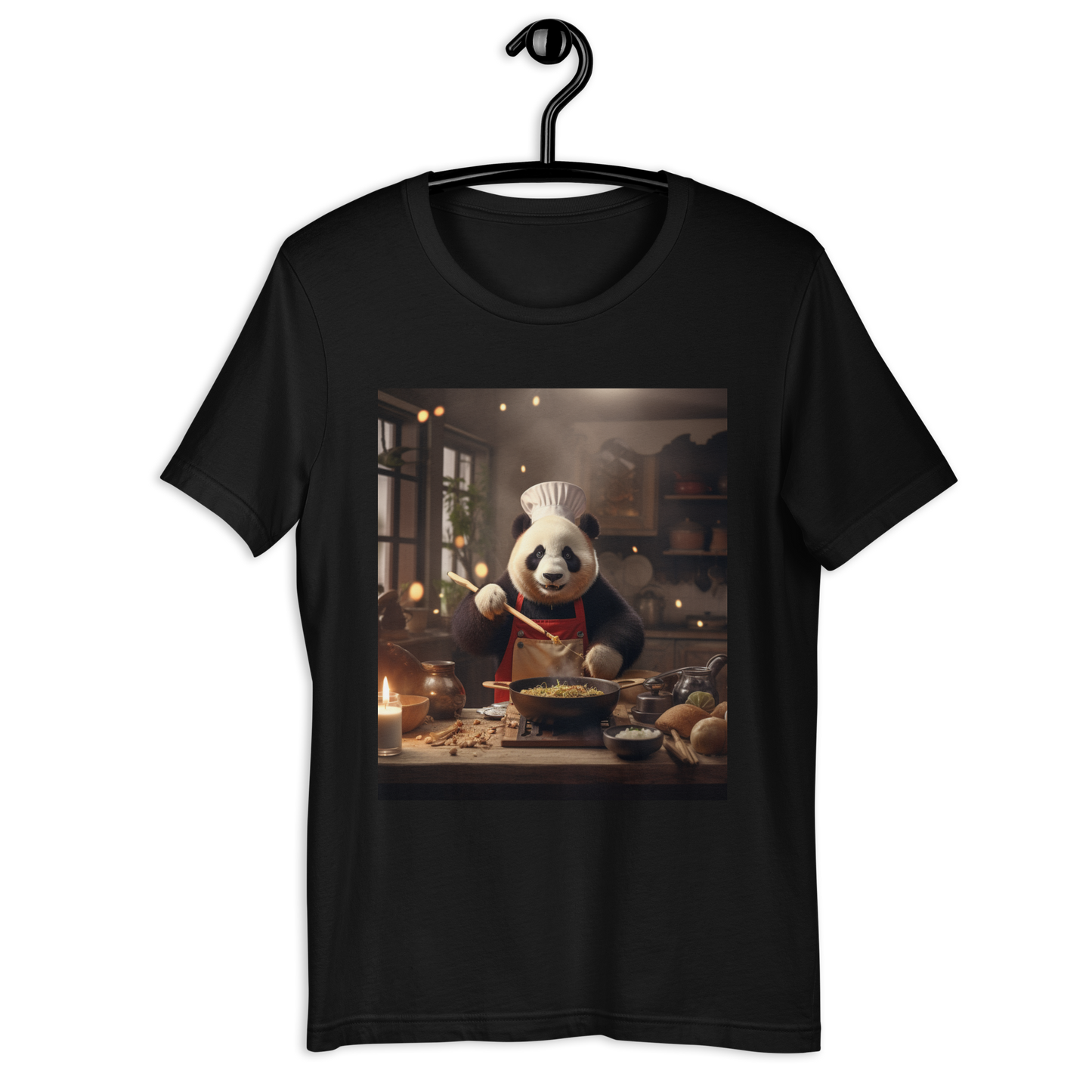 Panda Chef Unisex t-shirt