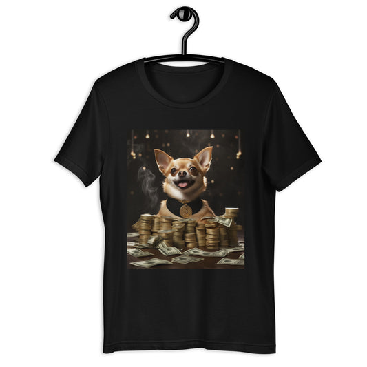 Chihuahua Millionaire Unisex t-shirt