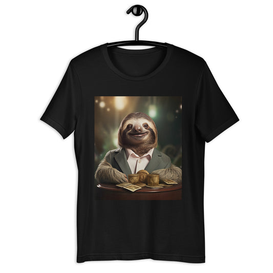 Sloth Millionaire Unisex t-shirt