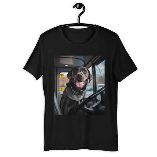 Labrador Retriever Bus Driver Unisex t-shirt