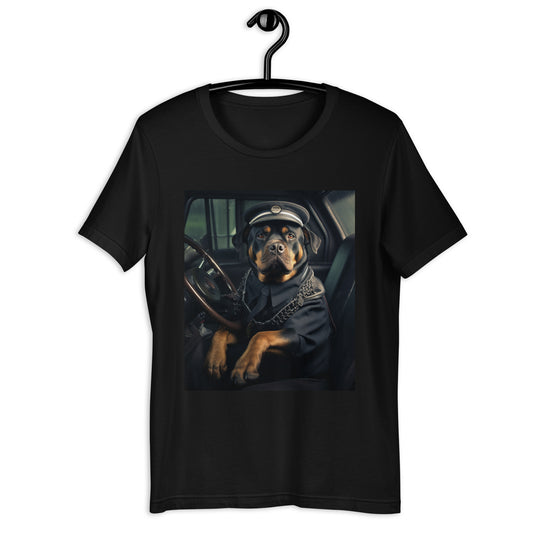 Rottweiler Bus Driver Unisex t-shirt