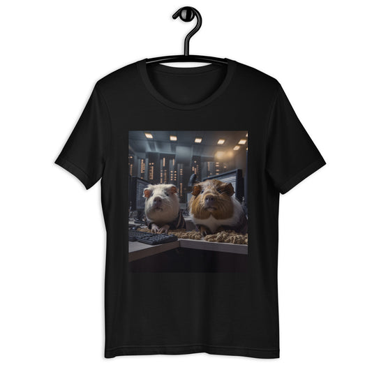 Guinea Pigs Stock Trader Unisex t-shirt