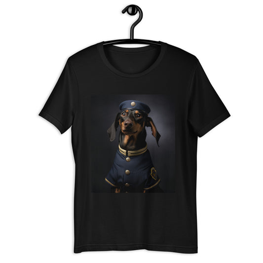 Dachshund Air Force Officer Unisex t-shirt