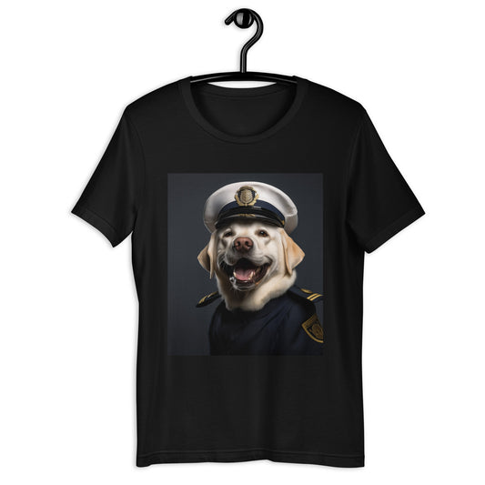 Labrador Retriever Airline Pilot Unisex t-shirt