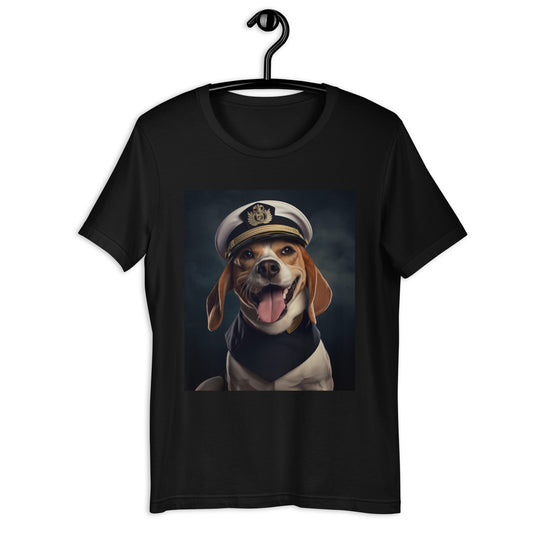 Beagle Airline Pilot Unisex t-shirt