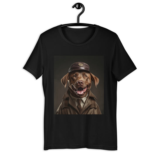 Labrador Retriever Detective Unisex t-shirt