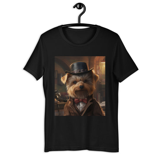 Yorkshire Terrier Detective Unisex t-shirt