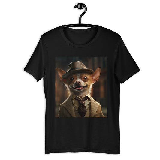 Chihuahua Detective Unisex t-shirt