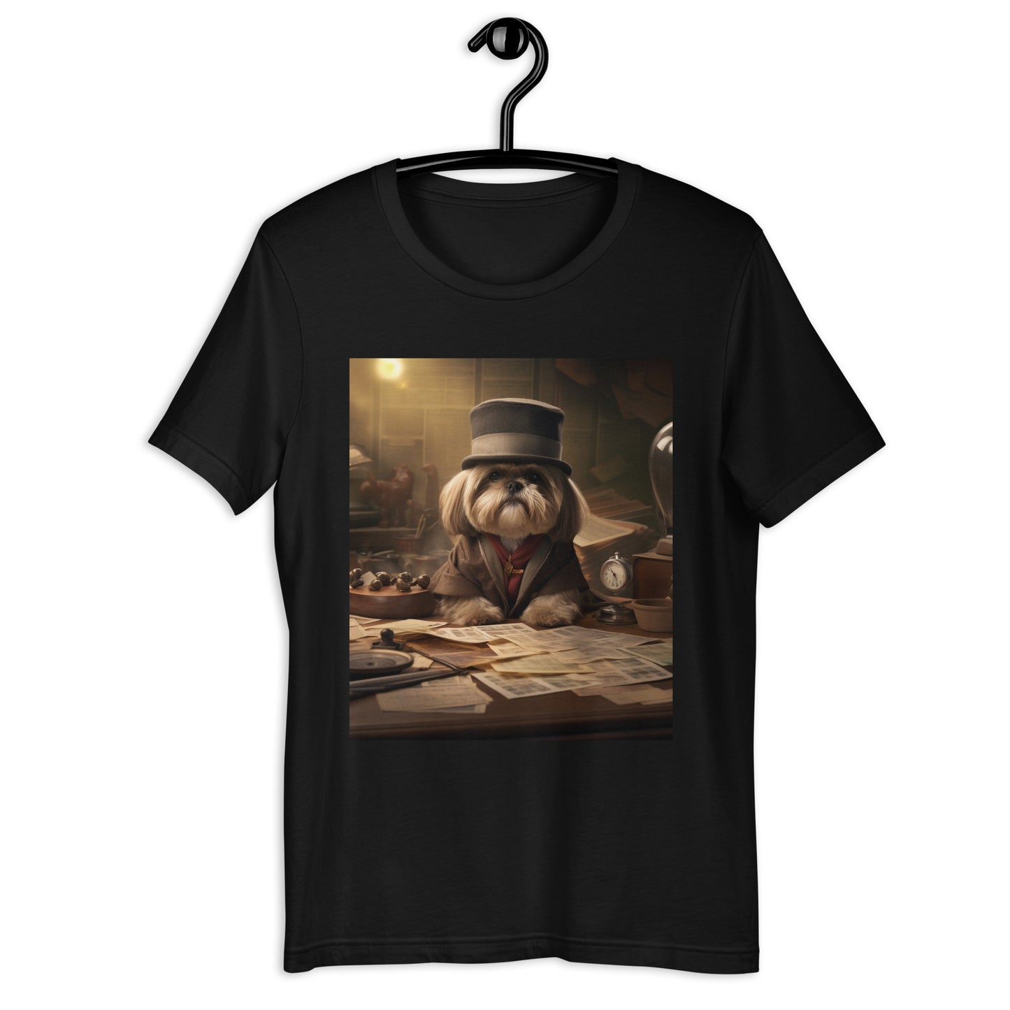 Shih Tzu Detective Unisex t-shirt