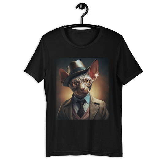 Sphynx Detective Unisex t-shirt