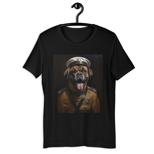 Boxer Military Person Unisex t-shirt