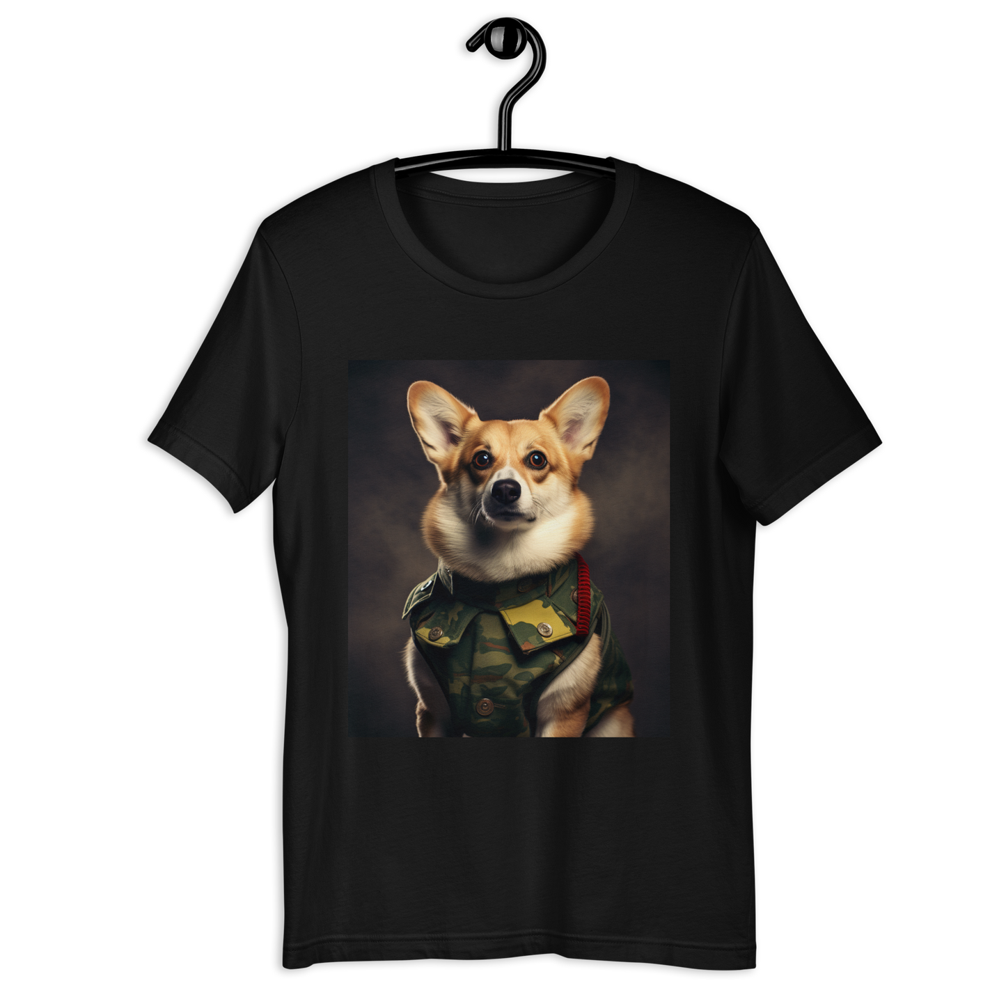 Pembroke Welsh Corgi Military Person Unisex t-shirt