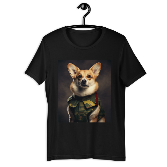 Pembroke Welsh Corgi Military Person Unisex t-shirt