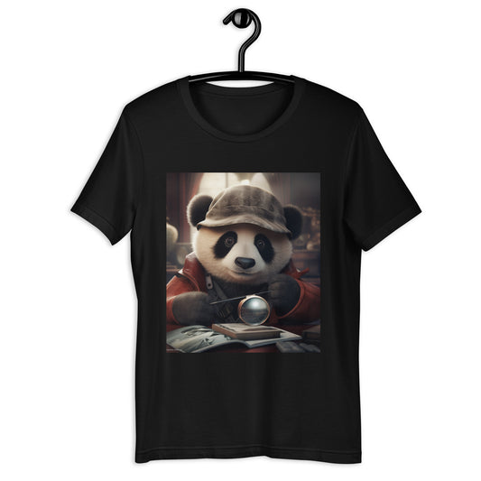 Panda Detective Unisex t-shirt
