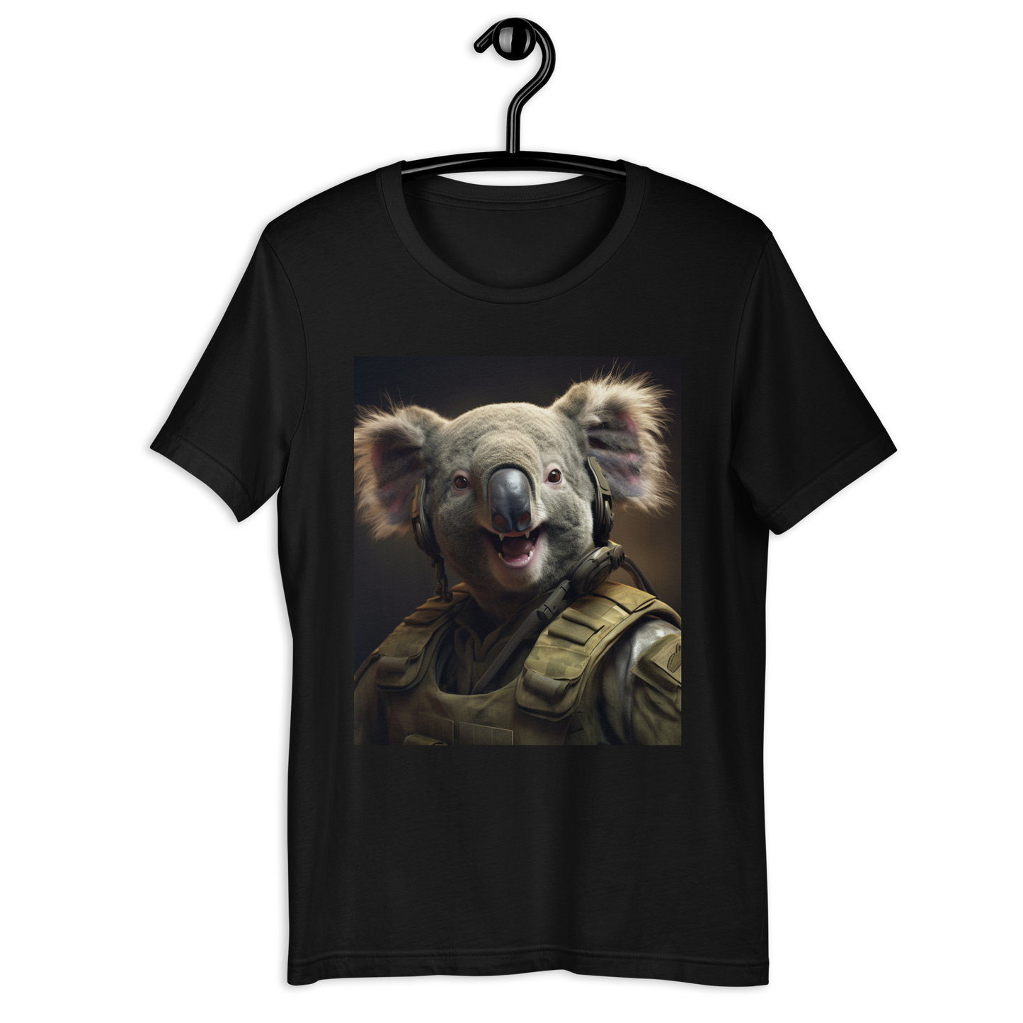 Koala Military Person Unisex t-shirt