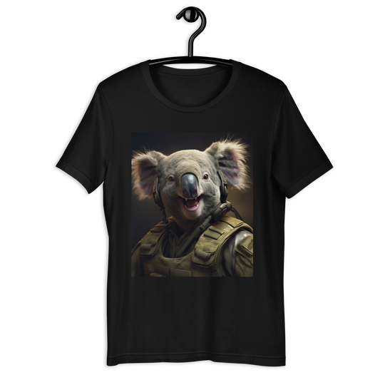 Koala Military Person Unisex t-shirt