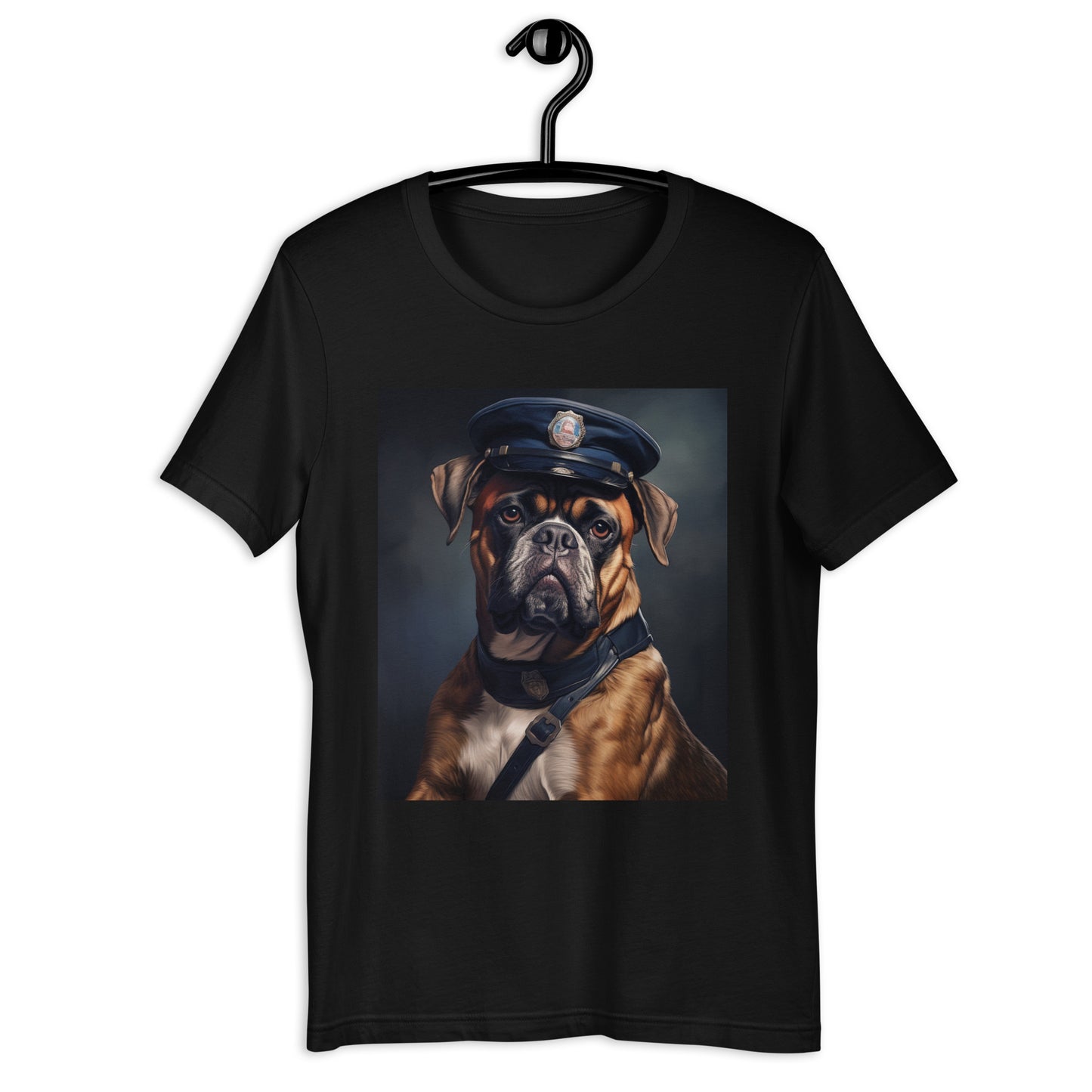 Boxer Police Officer Unisex t-shirt